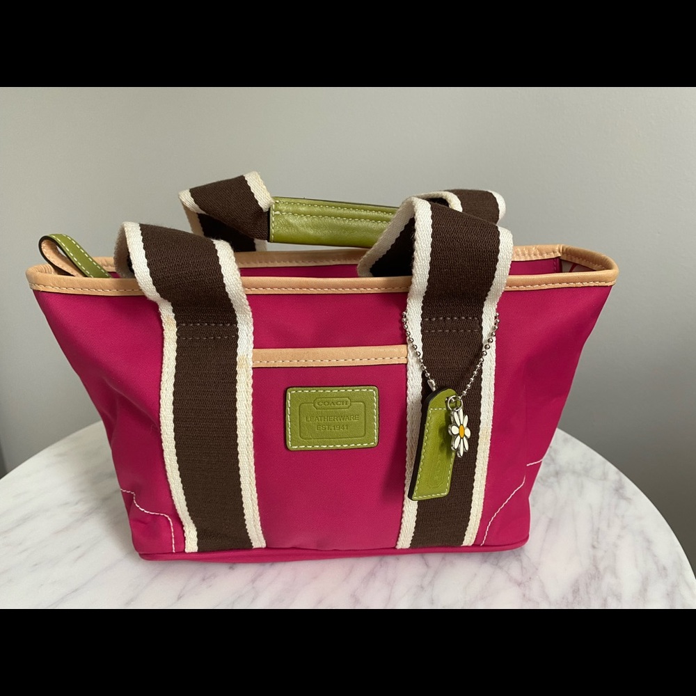 Authentic Coach Hampton Mini Tote